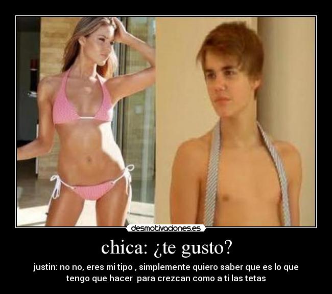 chica: ¿te gusto? - 