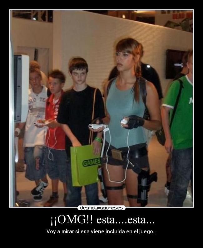 ¡¡OMG!! esta....esta... -