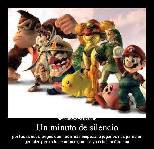 carteles silencio juegos semana minuto desmotivaciones