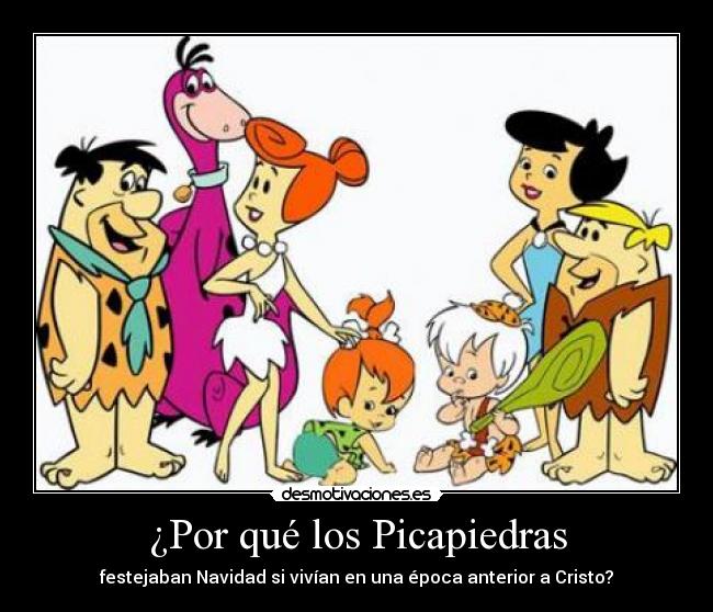 carteles por que los picapiedras desmotivaciones