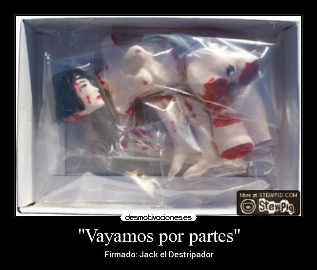 Vayamos por partes - 