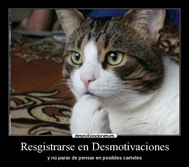 Resgistrarse en Desmotivaciones - 
