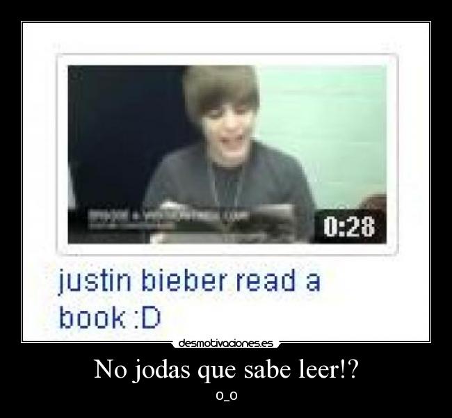 No jodas que sabe leer!? - 