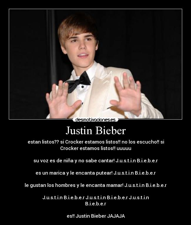 carteles justin desmotivaciones