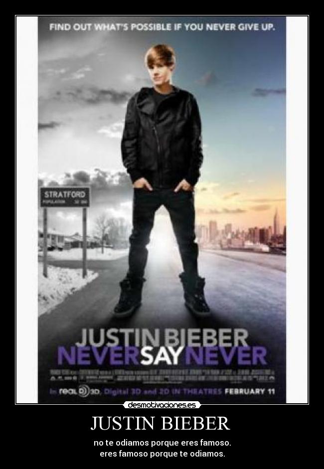 JUSTIN BIEBER -