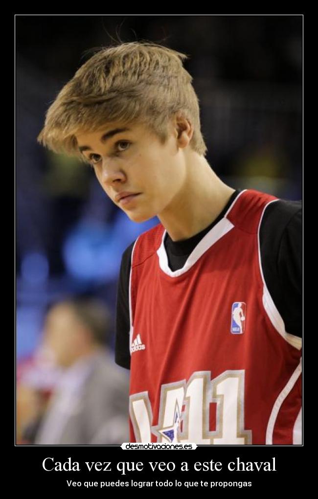 Cada vez que veo a este chaval -