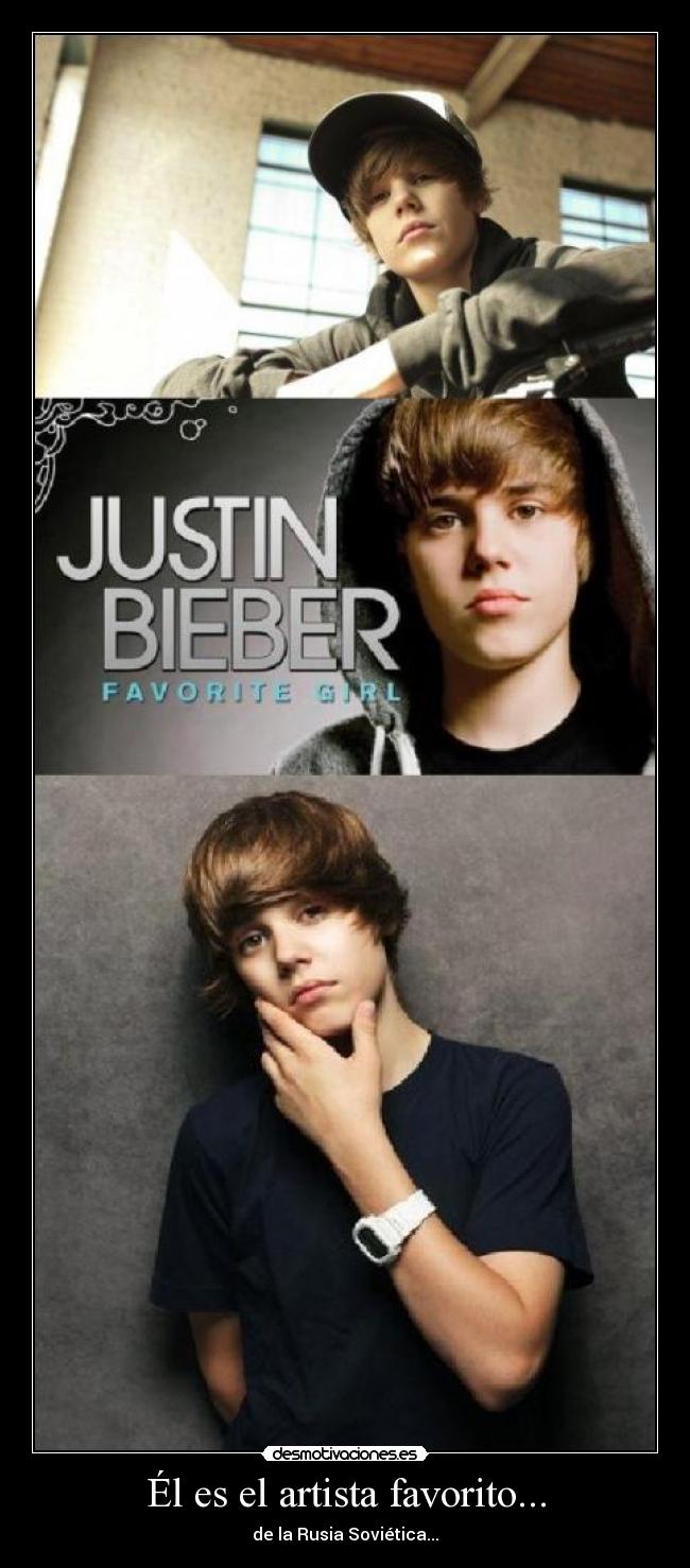 Él es el artista favorito... - de la Rusia Soviética...
