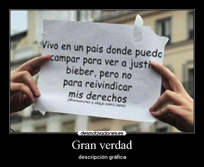 Gran verdad - 