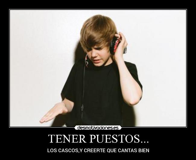 TENER PUESTOS... -