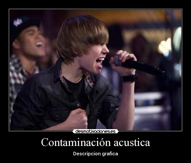 Contaminación acustica - Descripcion grafica