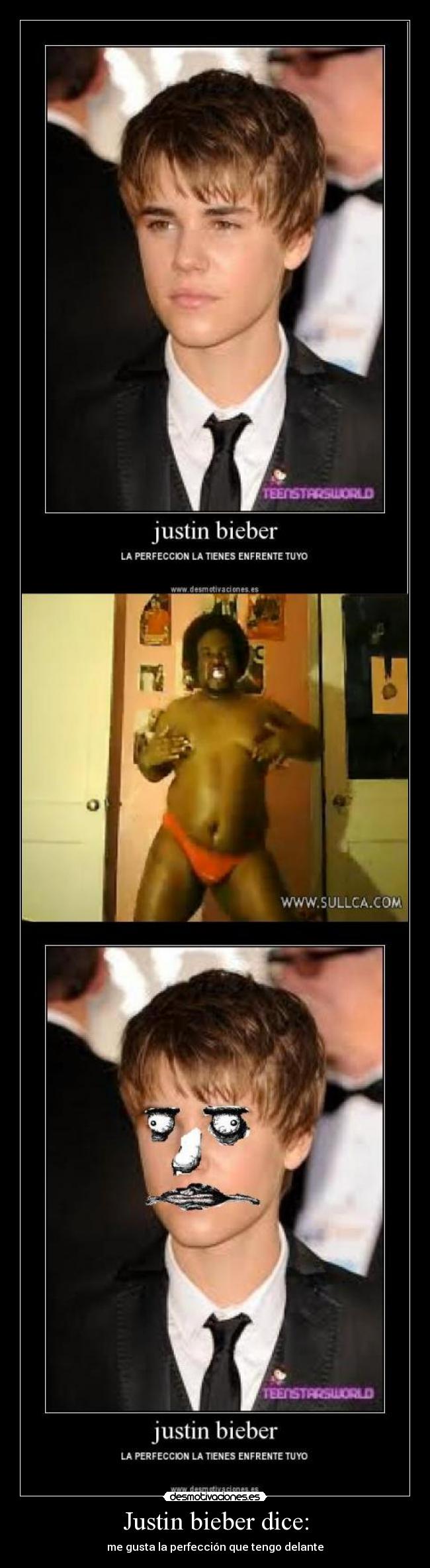 Justin bieber dice: -