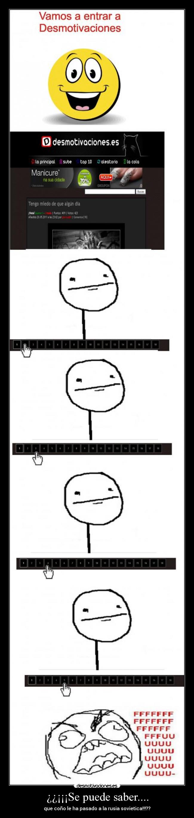 ¿¿¡¡¡Se puede saber.... - que coño le ha pasado a la rusia sovietica!!!??