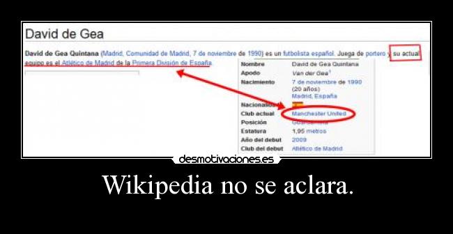 Wikipedia no se aclara. - 