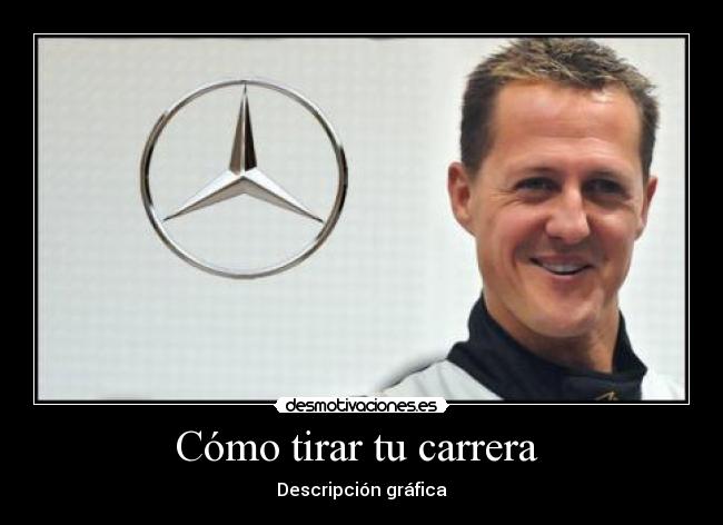 Cómo tirar tu carrera - Descripción gráfica