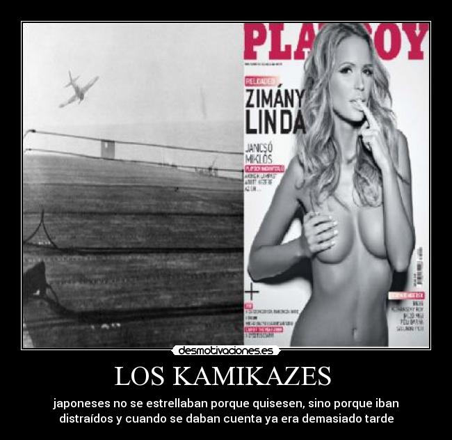 carteles kamikaze revista distraccion desmotivaciones