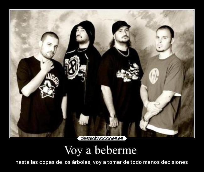 Voy a beberme -