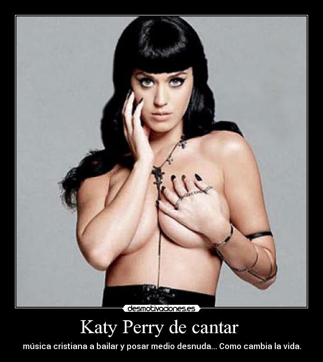 Katy Perry de cantar  - 