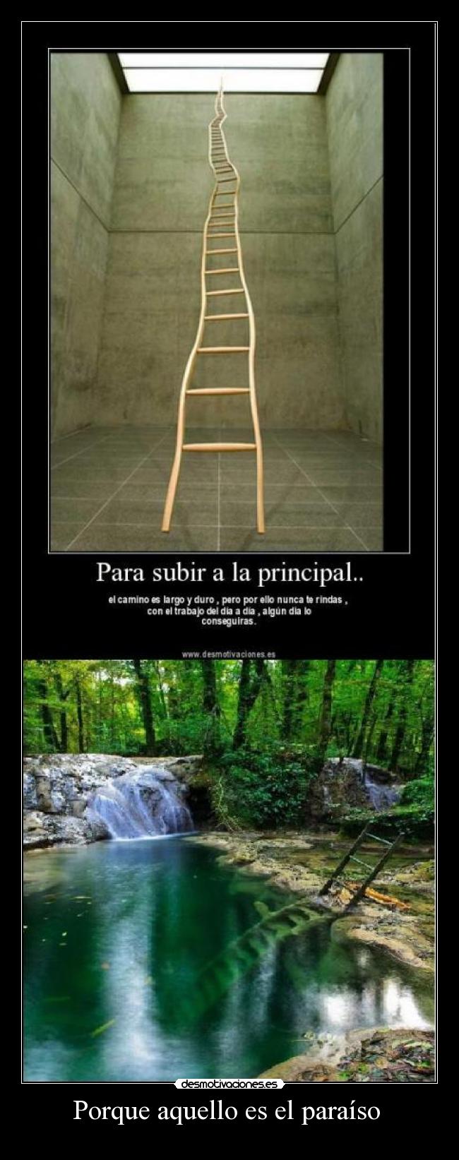 Porque aquello es el paraíso  - 