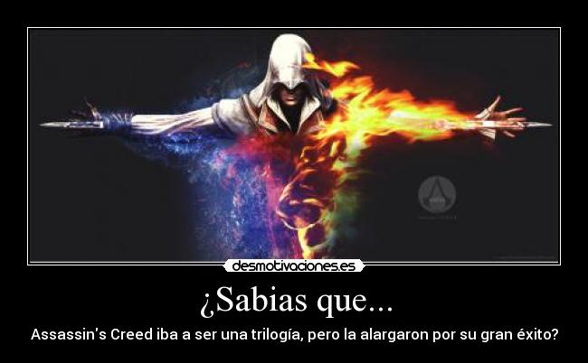 carteles assassin creed trologia gran exito aspo sabias que desmotivaciones