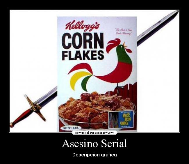 Asesino Serial - Descripcion grafica