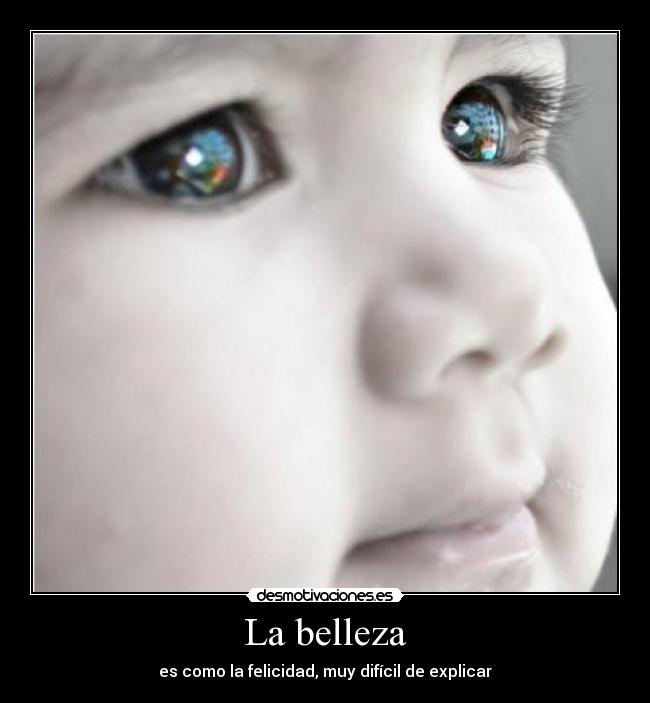 La belleza -