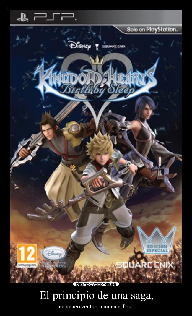 El principio de una saga, - se desea ver tanto como el final.