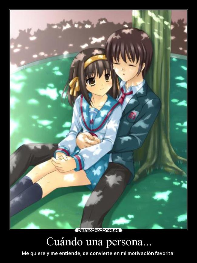 carteles amor felicidad haruhi desmotivaciones