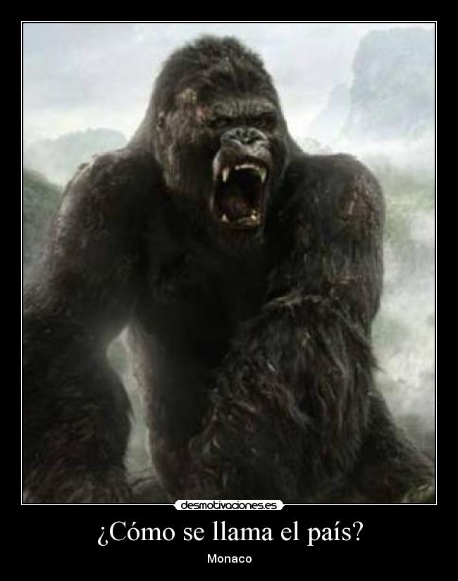 ¿Cómo se llama el país? - Monaco