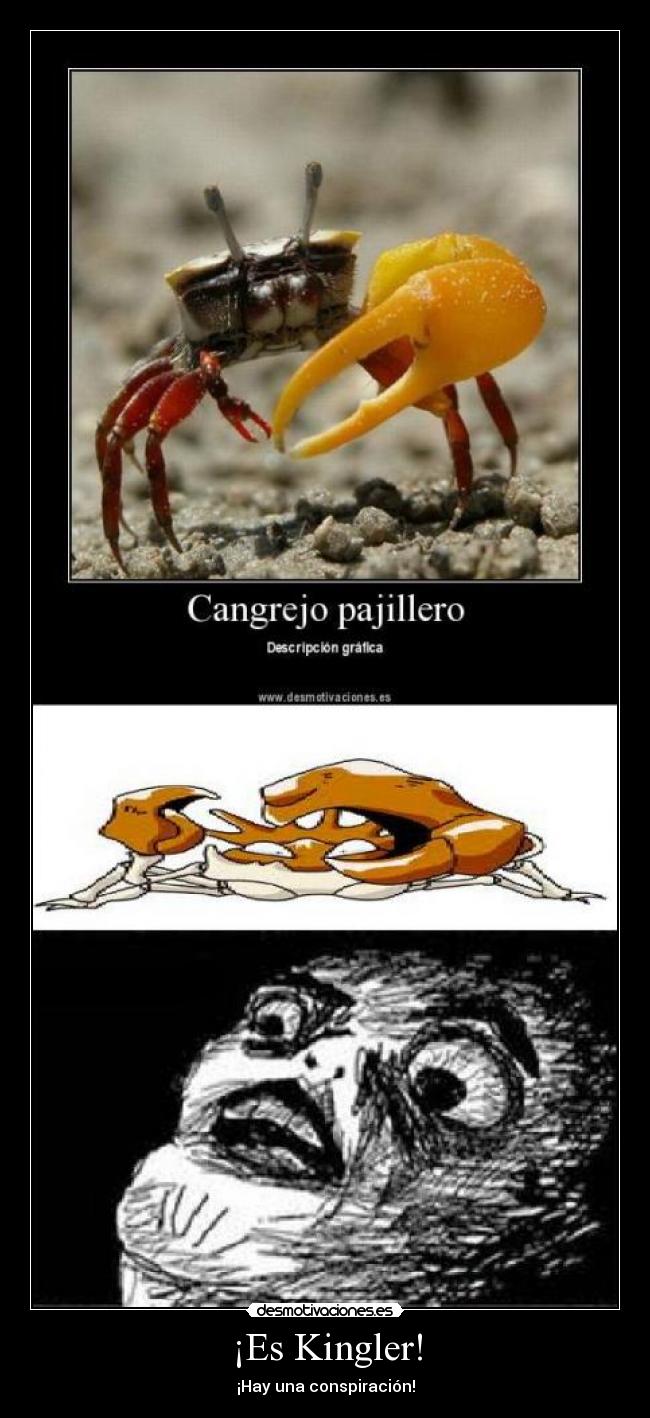 ¡Es Kingler! - ¡Hay una conspiración!