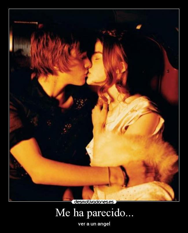 Me ha parecido... - ver a un angel