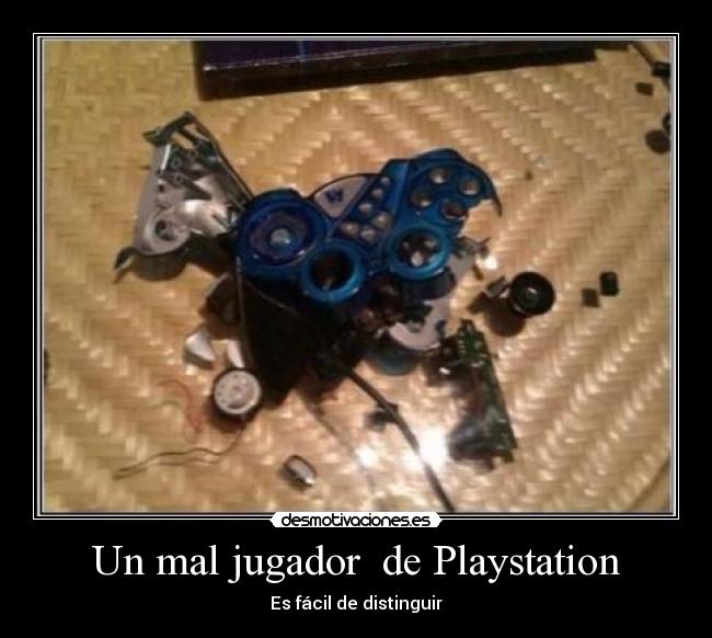 Un mal jugador  de Playstation - 