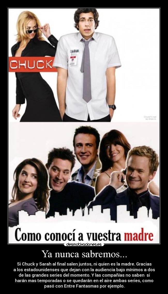 Ya nunca sabremos... -