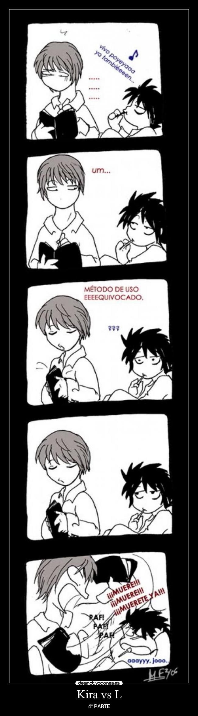 Kira vs L - 4° PARTE