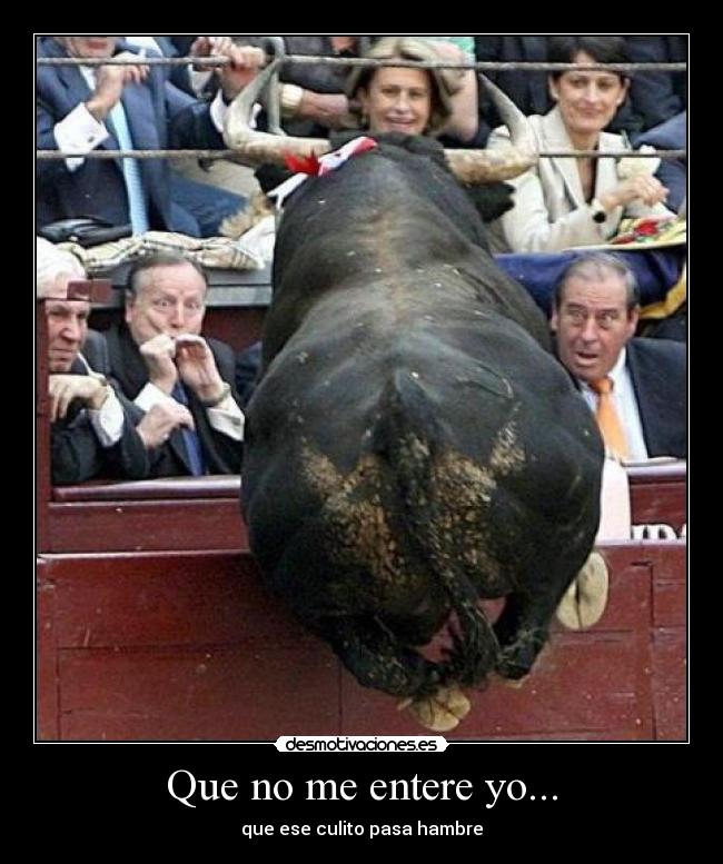 Que no me entere yo... - 