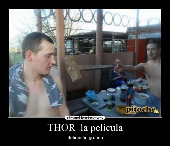 THOR la pelicula - definición grafica