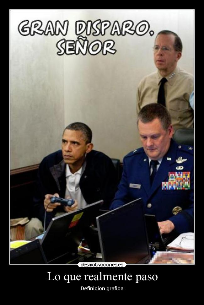 Lo que realmente paso - Definicion grafica
