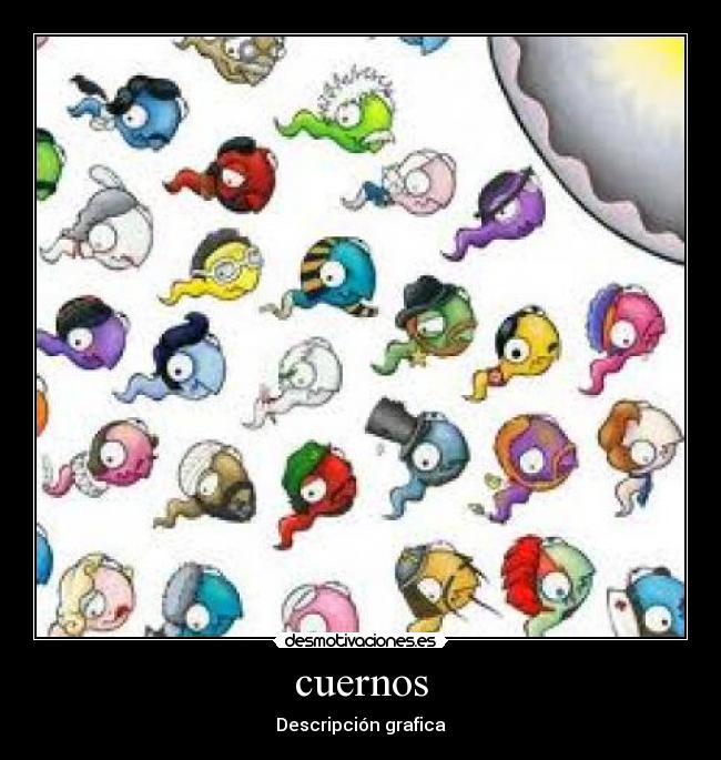 cuernos - Descripción grafica