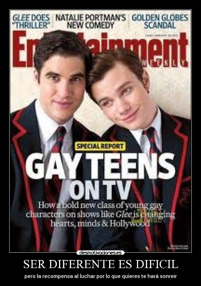 SER DIFERENTE ES DIFICIL - 