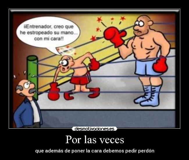 carteles boxeo cara desmotivaciones