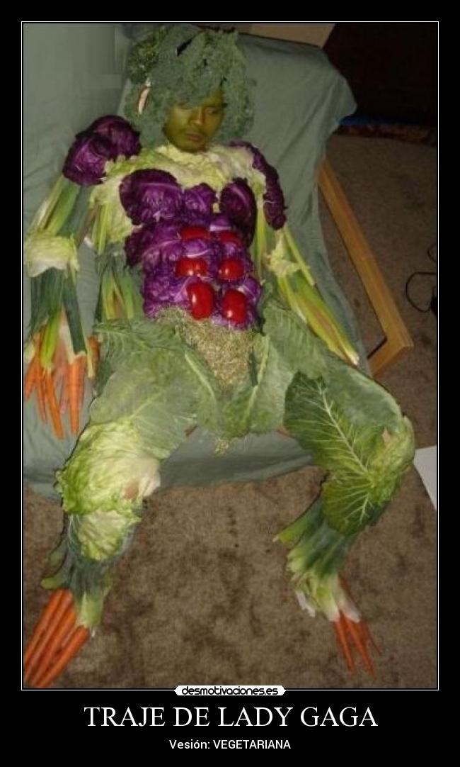 TRAJE DE LADY GAGA - 