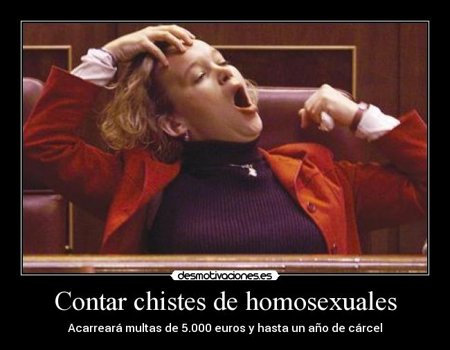 carteles homosexuales chiste humor pajin multa desmotivaciones