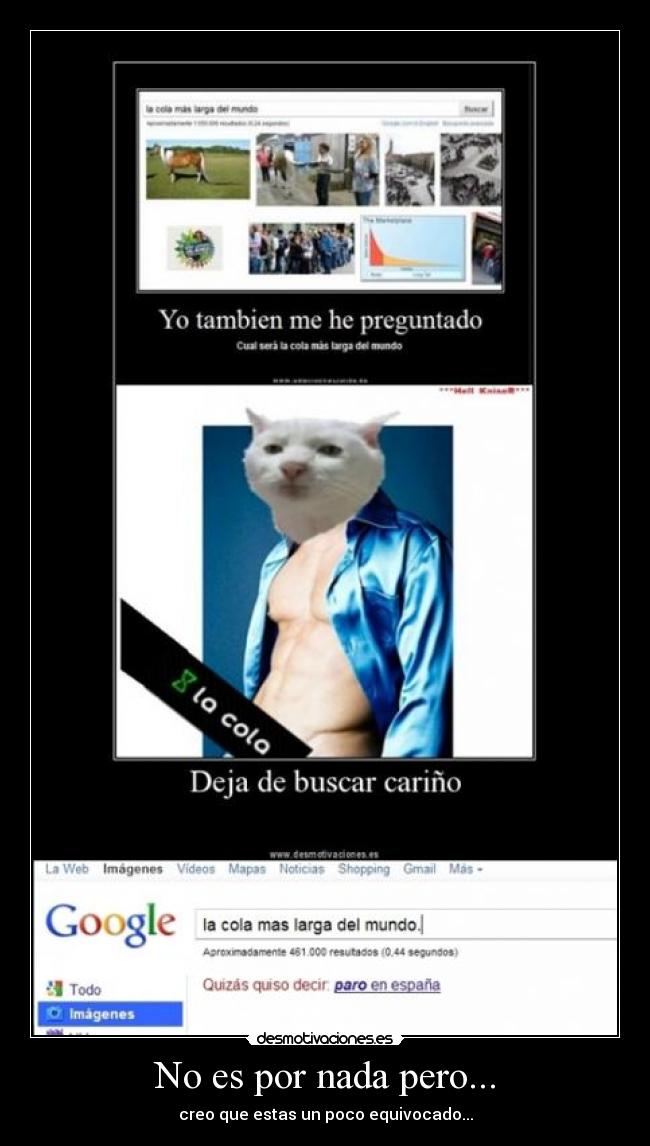 No es por nada pero... -