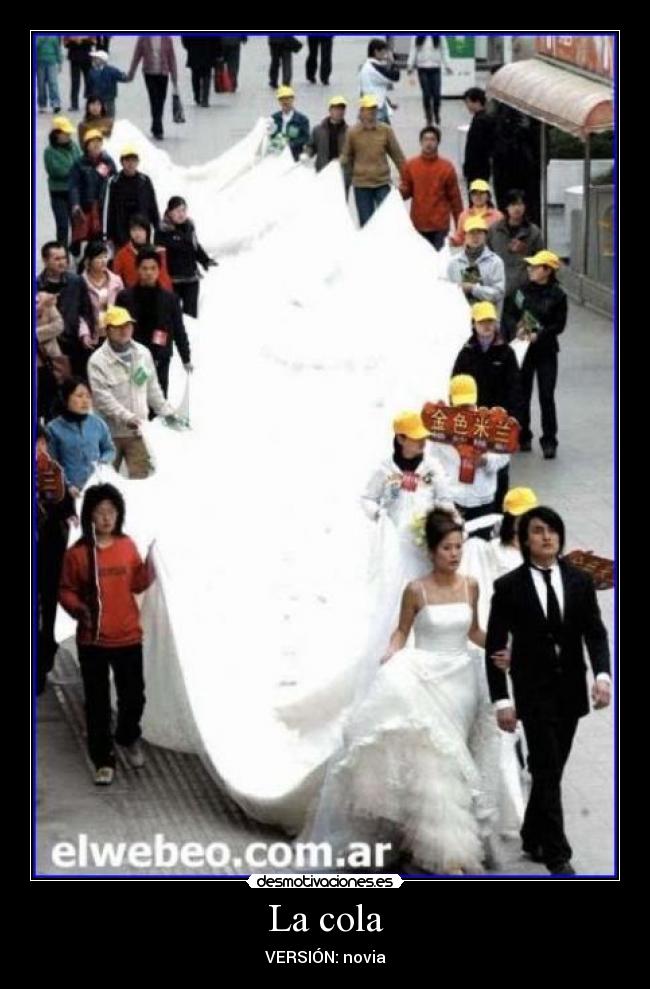 La cola -