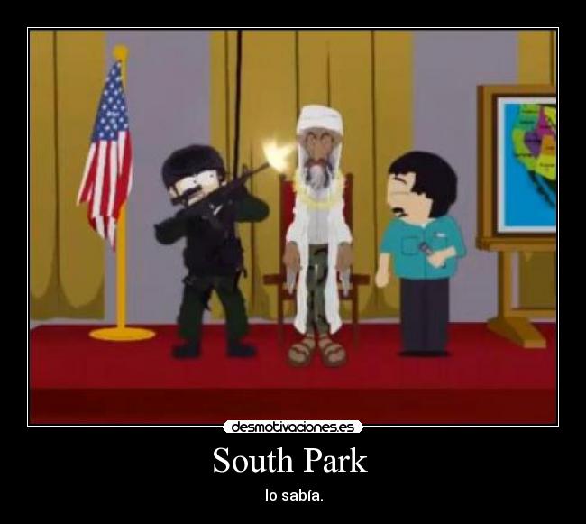 South Park - lo sabía.