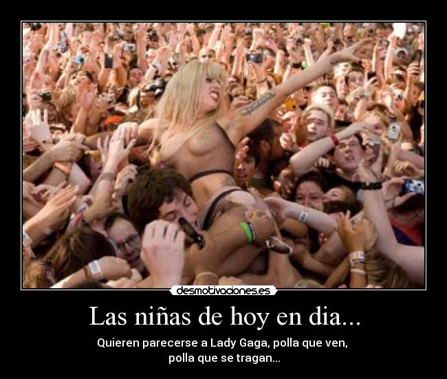 carteles lady gaga furcias desmotivaciones