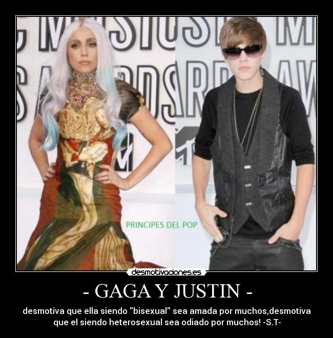 - GAGA Y JUSTIN - - 