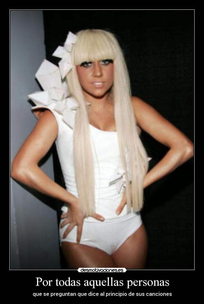 carteles lady gaga desmotivaciones