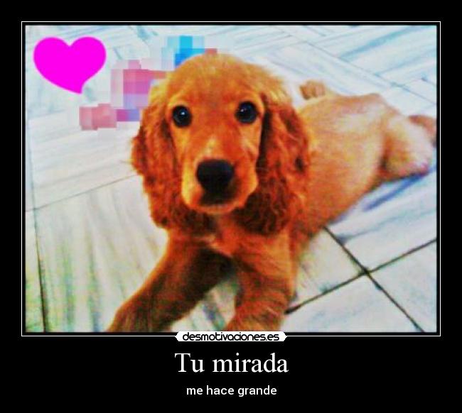 Tu mirada - me hace grande