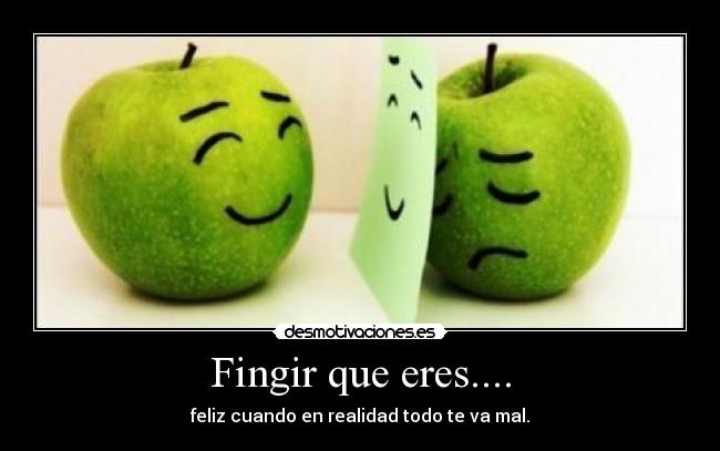 Fingir que eres.... - 