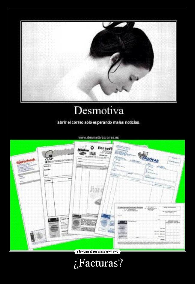 ¿Facturas? - 